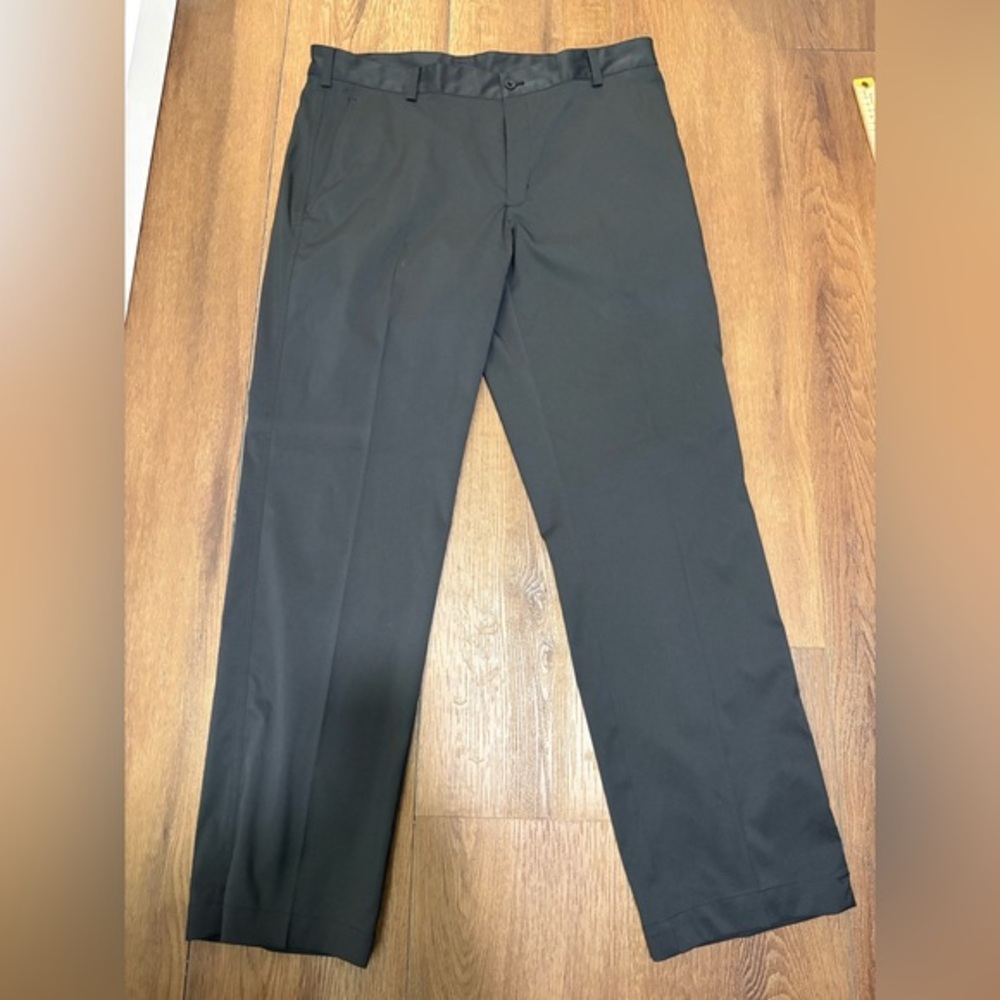 Nike Golf‎ Dri-FIT Black Pants 36x32 Performance Slacks